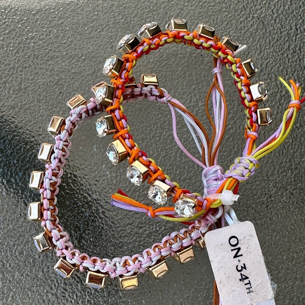 On34th‎ Colorful Beaded Bracelet Set, NWT - Picture 5 of 6